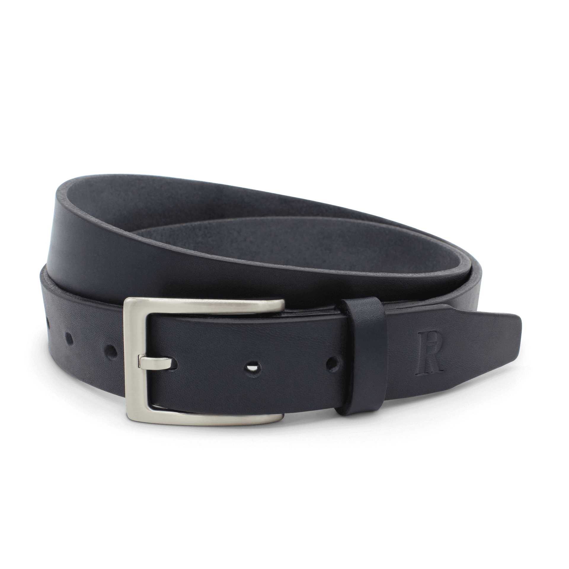 Ledergürtel Gürtel Blau Herren 3cm Herrengürtel