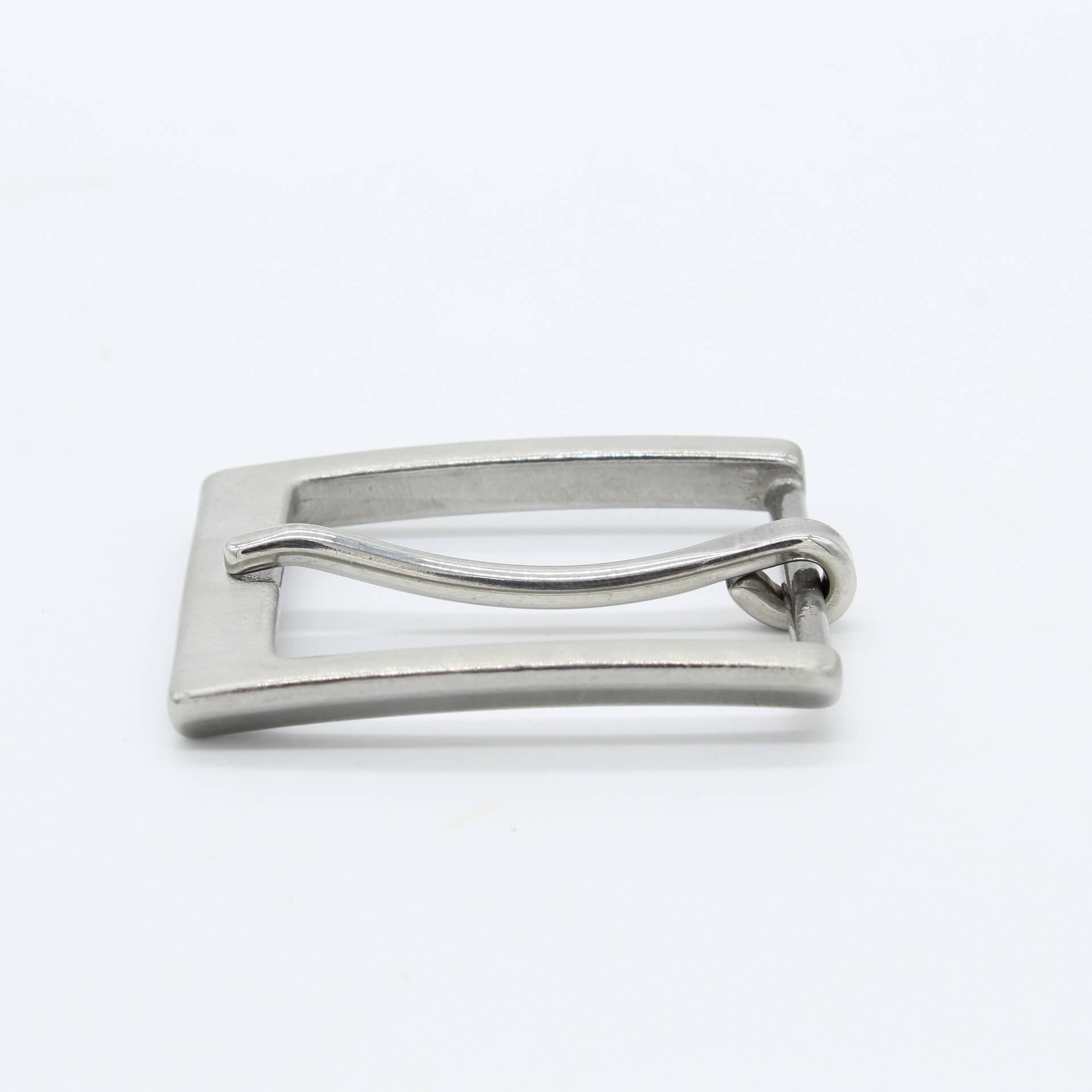 Filigrane Gürtelschnalle Edelstahl massiv, 30mm – Bild 2