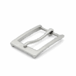 Gürtelschnalle Edelstahl massiv gebürstet 30mm 30 mm